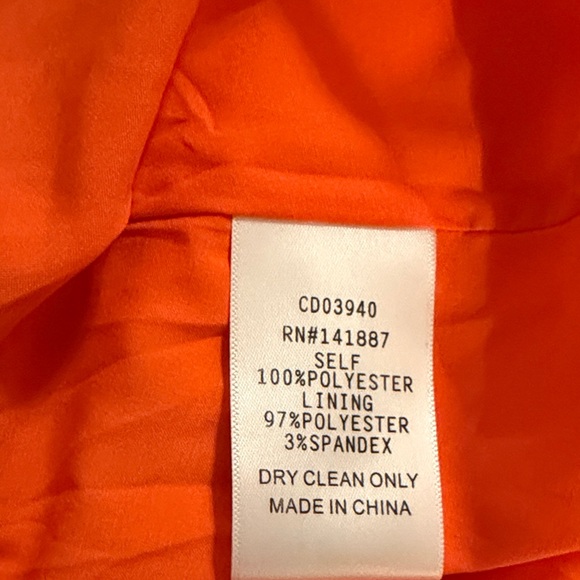 TCEC Blue and Orange Floral Maxi Dress - Picture 6 of 9